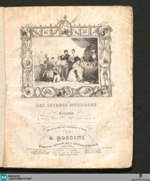 Les Soirées musicales : Collection de huit Ariettes et quatre Duos italiens ...