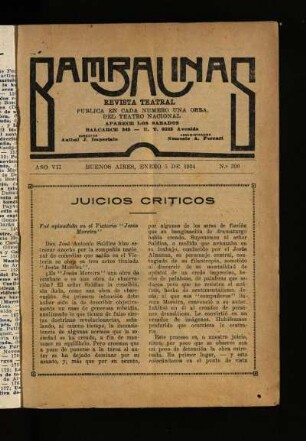 Juicios criticos