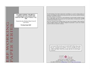 Macroeconomic Instability, Capital Accumulation and Growth: The Case of Turkey 1963-1999