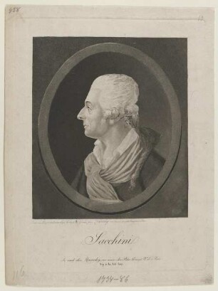 Bildnis des Antonio Maria Sacchini