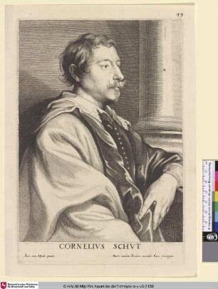 Cornelius Schut [Porträt des ; ; Portret van ]