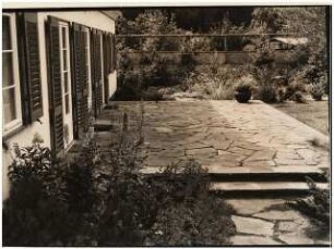 Garten Prof. Wilhelm Kempff, Potsdam: Terrasse