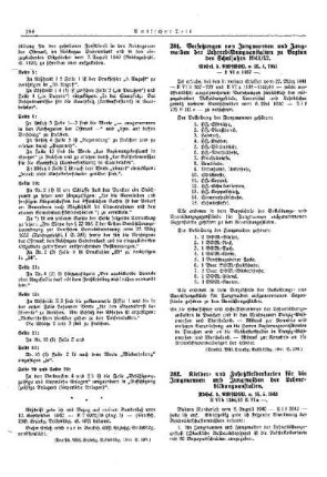 Versetzungen von Jungmannen und Jungmaiden der Lehrerbildungsanstalten zu Beginn des Schuljahrs 1941/42 : [Erziehung] ; [Für das Reich] ; [Amtliche Erlasse] ; [Amtlicher Teil]