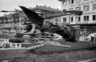 Freiburg i. Br.: Die Siegesgöttin auf der Nase