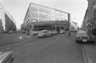 Parkhaus Ecke Zähringerstraße und Adlerstraße. Planungen zur Modernisierung durch die Neue Heimat