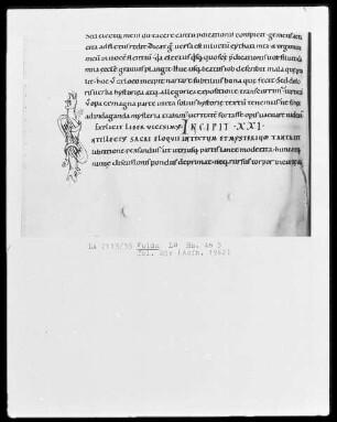 Gregor, Moralia in Job, liber 17-22 — Initiale I, Folio 85verso