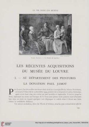 Au département des peintures : la donation Paul Jamot