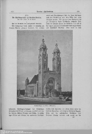 XVI. Die Christuskirche in Dresden-Strehlen