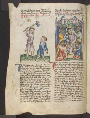 Kain erschlägt Abel (Kapitel 18); Verspottung Christi (Kapitel 19)