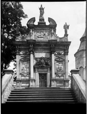 Rastatt Einsiedlerkapelle Eingangsportal