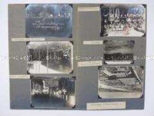 Mappe mit Fotos aus der Kriegsgefangenschaft in Japan