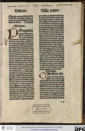 Capitulum primum: De dilectione.