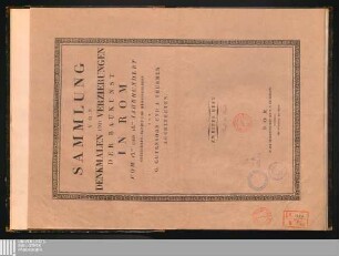 2: Sammlung von Denkmalen und Verzierungen der Baukunst in Rom aus dem 15ten und 16ten Jahrhundert
