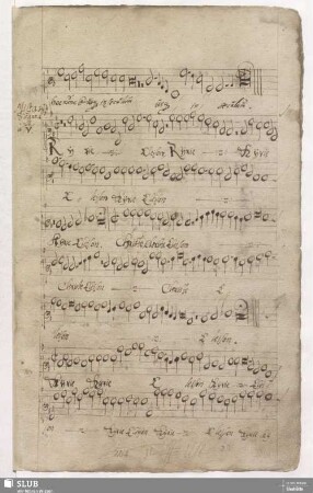 [150.] Missa ad imitationem Cantilenae / Anonymus