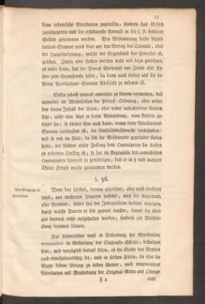 §. 36. Von Einlegung der Appellation.