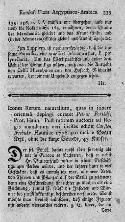 Icones rerum naturalium.