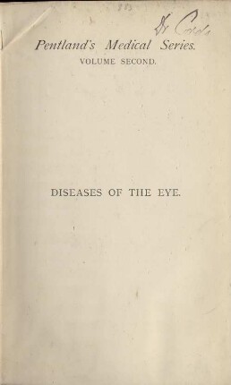 Diseases of the eye : a practical treatise for students of ophthalmology