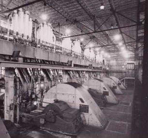 Schwarze Pumpe, Brikettfabrik Mitte, Pressenhaus