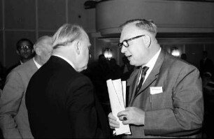 13. Tagung 1963 Medizin; Eröffnung Lindau 1.7.63: Werner Forßmann