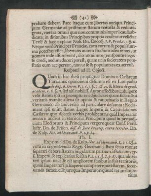 Respons. ad II. Obiect.