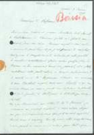 Brief von Edmond Boissier an August Emanuel Fürnrohr