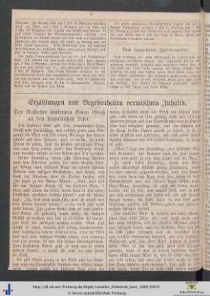 Des Rastatter hinkenden Boten Gruß an den freundlichen Leser.