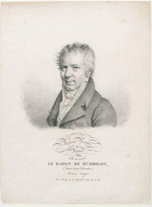 Le Baron de Humboldt.