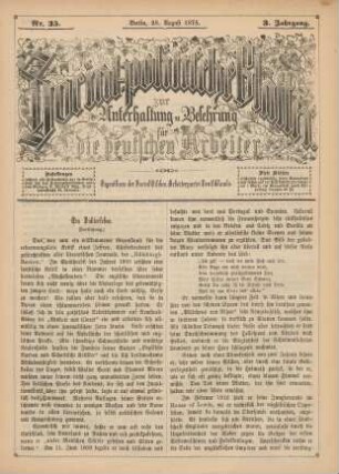 Nr. 35. Berlin, 28. August 1875. 3. Jahrgang.