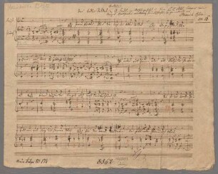 Der todte Soldat; C; V, pf; op. 16 - BSB Mus.Schott.Ha 8913-2