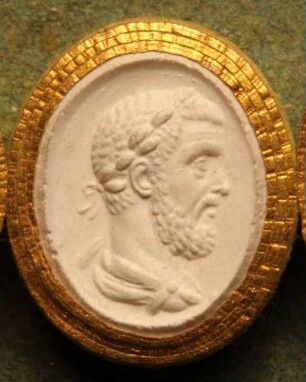Profilbildnis des Macrinus (Daktyliothek, Zweites Historisches Tausend)