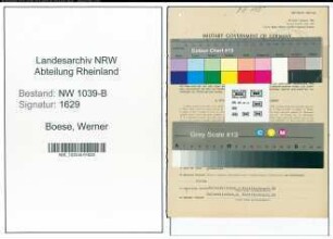 Entnazifizierung Werner Boese , geb. 27.04.1913 (Arzt)