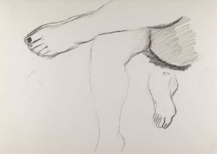 Ohne Titel (Fuß- und Beinstudie)
