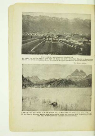 Die Nördlichen Kalkalpen von Innsbruck aus