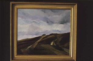 Ausstellung "Landschaften" von Lothar Hoffmann: Kreistagssitzungssaal: Foyer: Landschaftsgemälde