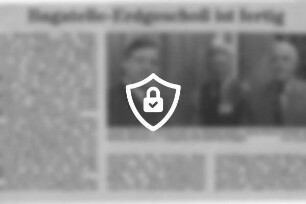 Bagatelle-Erdgeschoss ist fertig