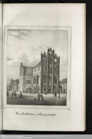 Das Rathhaus zu Tangermünde
