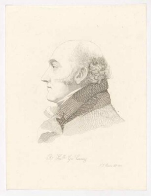 Bildnis des Geo. Canning