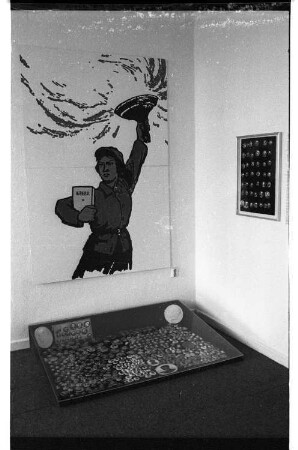 Kleinbildnegativ: "Kultur der Kulturrevolution", Galerie 70, 1985