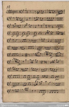 14. Allegro, A-Dur