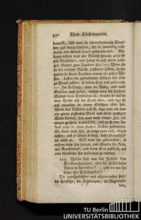 [G. Die Feinde des Küchengartens.]