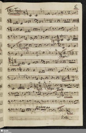 693. Finale: Nume terribile benigno fatevi / Galuppi, B.