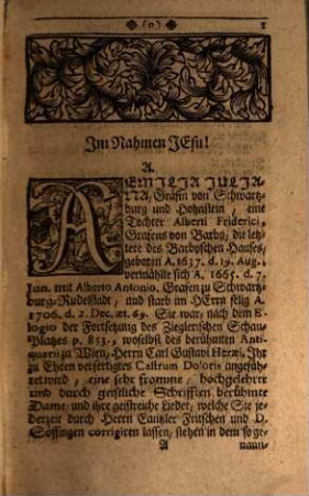 Johann Caspar Wetzels Hymnopœographia, oder Historische Lebens-Beschreibung der berühmtesten Lieder-Dichter, [1]