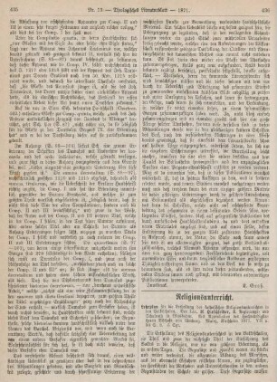 436-438 Religionsunterricht