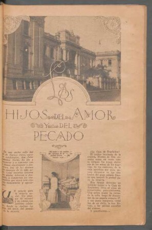 Los hijos del amor y del pecado : [Con fotografías]