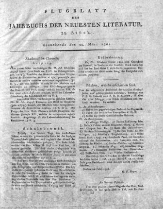 Bücher, welche erschienen sind.