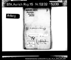 Die Bildung der Maurerzunft in Esens
