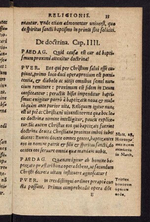 33r-42r, De doctrina. Cap. IV.