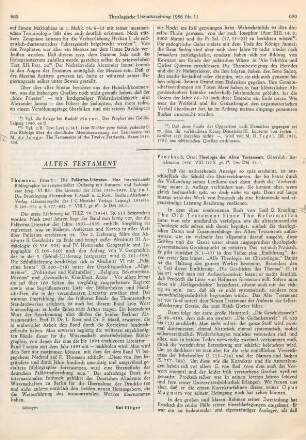 669 [Rezension] Die Palästina-Literatur ; 6.Die Literatur der Jahre 1935 - 1939