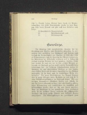 Gewürze.