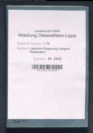 Betriebskrankenkasse der Firma Gebr. Klingenberg in Detmold